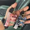 Internet Celebrity Violent Bear Creative Cartoon Gradient Figure Chameleon Bear Key Chain Car Accessories Couple Bag Pendant