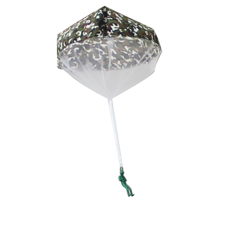 Kids' Hand-Thrown Parachute Toy Soldier for Outdoor Play