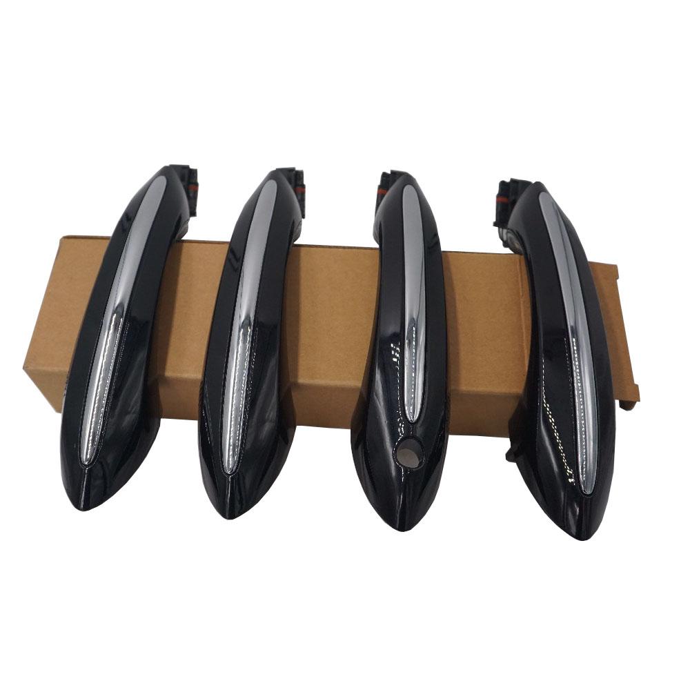 Черный цвет с удобной дверной ручкой для BMW 6 серии F12 640d 640i 650i M6 51217231931 51217231932 51217231933