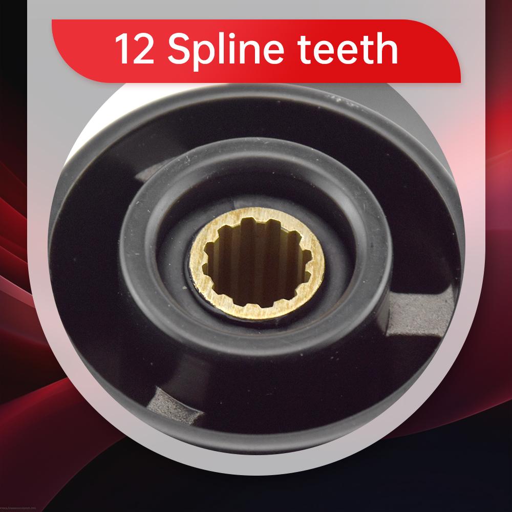 3R1W64516-0 морской гребной винт для Tohatsu Mercury 4hp 5hp 6hp 7,8*8 подвесной винт из алюминиевого сплава 3 лезвия 12 шлицевая часть двигателя