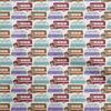 Cotton Poplin Brown Fabric Travel Fabric For Sewing Printed Craft Fabric By The Yard 42 Inch