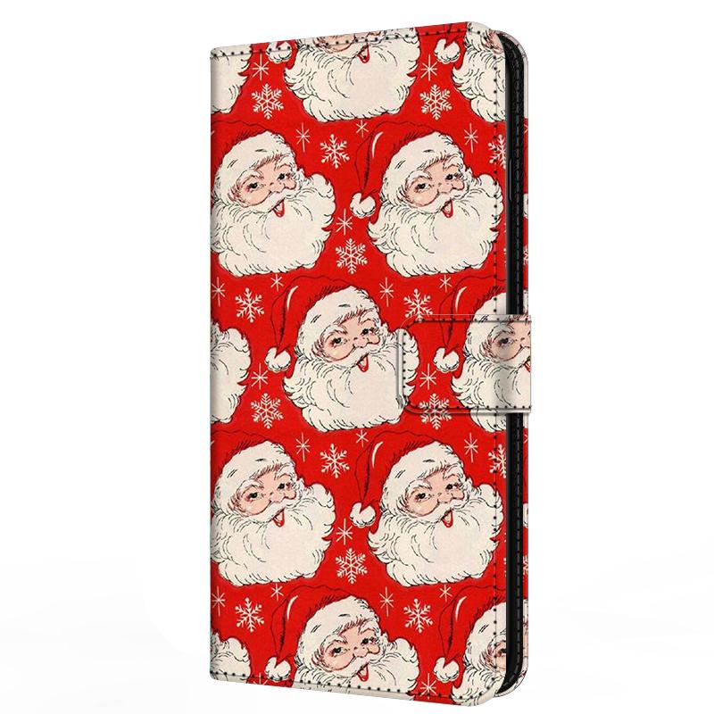 Wallet For Oneplus Ace 6 Flip Stand Book Phone Cover Magnetic Leather Case Cartoon Anime Merry Christmas Capa Oneplus Ace6 5G