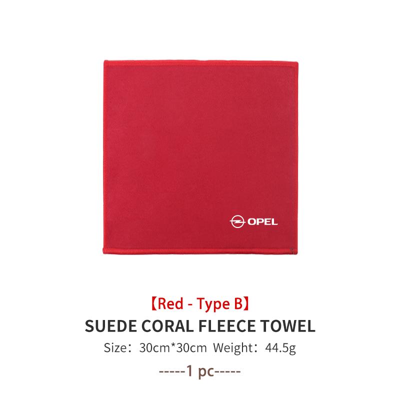 Car Wash Towel Microfiber Cleaning Absorbent Drying Cloth For Opel Astra G H J K F Corsa D Zafira B Insignia Mokka Regal