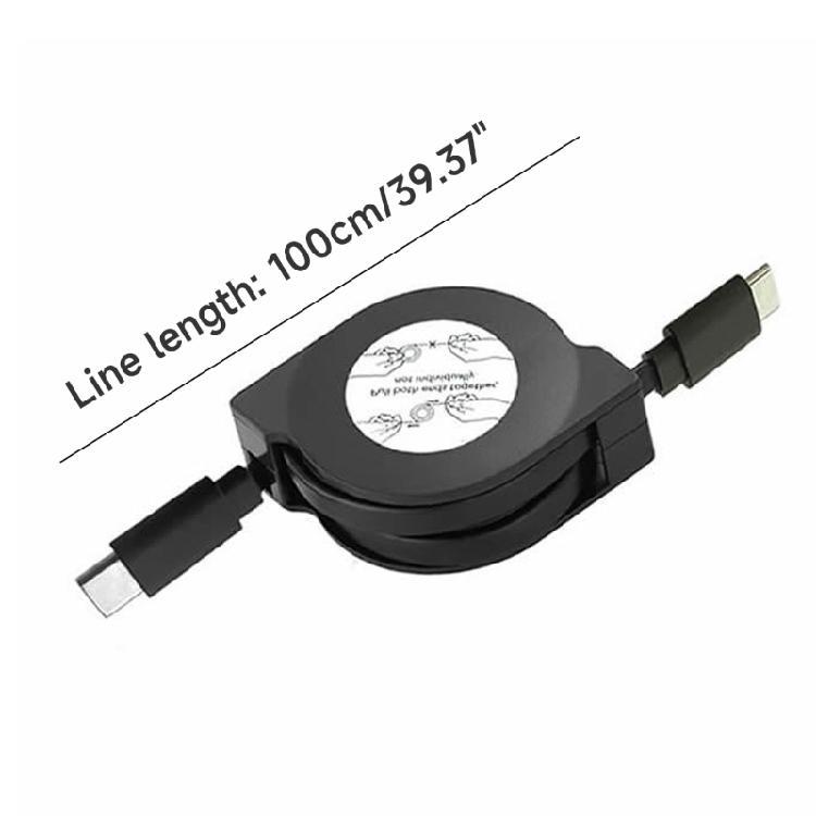 Зарядный кабель Type-C до 100 см, поддерживает быструю зарядку QC/PD, мощность 60 Вт