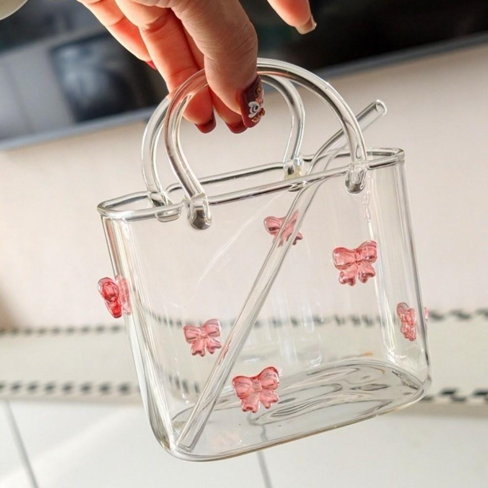 Transparent Fruit Wine Glass Funny Cold Drink Cup Hydroponic Flower Basket Glass Vase Cafe