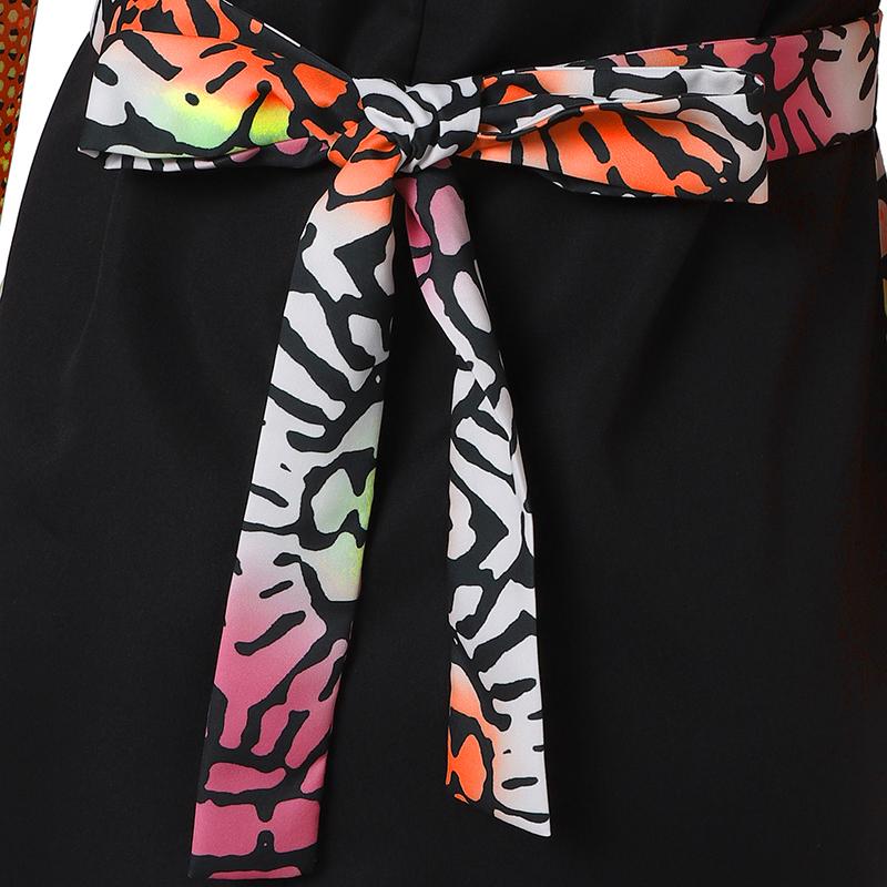 Женские свободные платья с круглым вырезом и длинными рукавами больших размеров