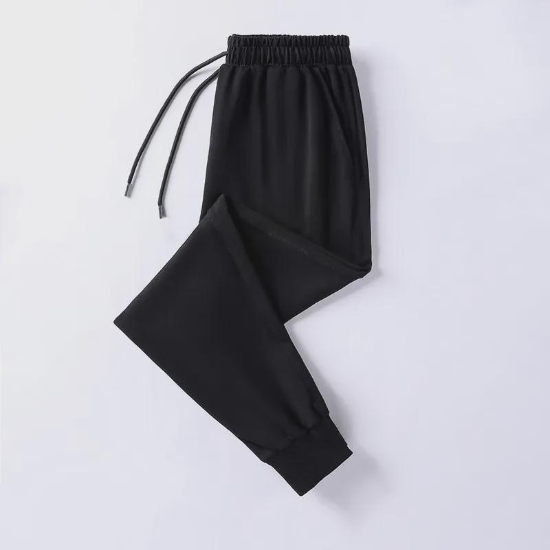 Японские спортивные повседневные брюки большого размера с широкими штанинами