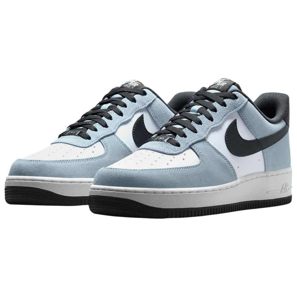Nike Кроссовки мужские Nike Air Force 1 07 LV8 Light Armory Blue Anthracite Белые IF6205-400