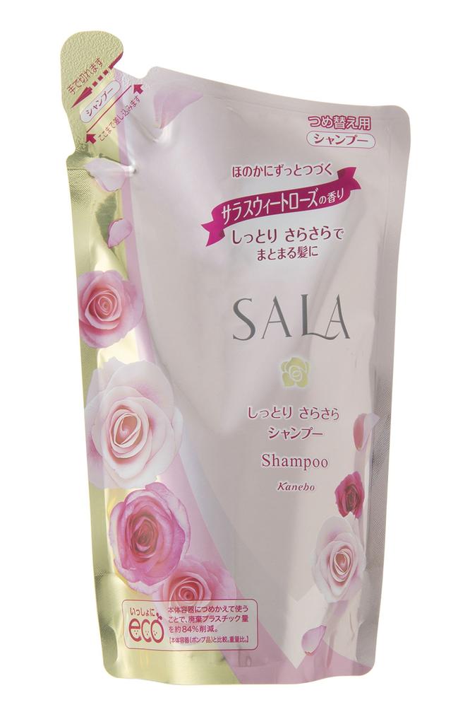Шампунь Sara Moist и Sara Sweet Rose Scent, Гладкий, Сменный блок,