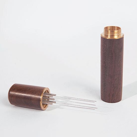 Игла для распределения кофе из нержавеющей стали с 5 иглами, выравнивающий инструмент, тампер для эспрессо, распределитель кофейного порошка, аксессуары для бариста