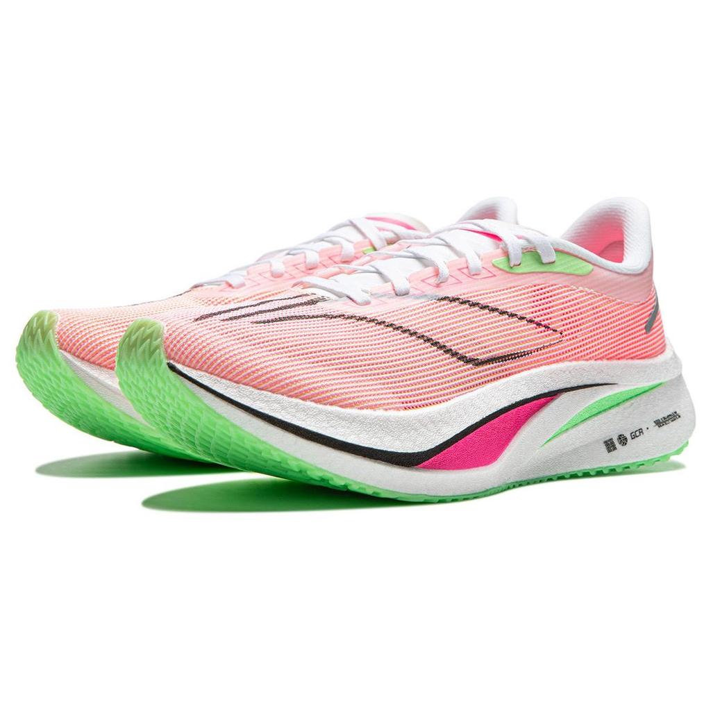 Li Ning Feidian 4 Challenger Carbon Plate Technology Shock Absorption Breathable Support Rebound Low Top Casual Running Shoes Women Sneaker ARMU006-6