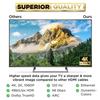 Câble HDMI - PowerBear - 1 m - 4K 60Hz - Nylon tressé - Connecteurs plaqués or