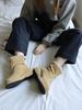 Lilyshoe Bread Ankle Boots_3 Color (A Type)