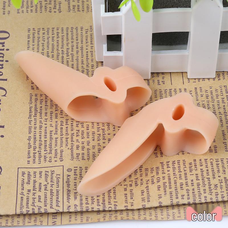 Ортопедическая втулка-корректор вальгусной деформации большого пальца стопы с силиконовым разделителем пальцев для дневного и ночного использования