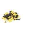 Chaine - Jaune-Noir - 10m - Plastique - Ø 6mm