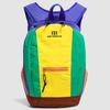 Schoolbag Dopamine Contrast Splicing Backpack Outdoor Hiking Mountaineering Bag Lightweight Travel Backpack Waterproof Student School Bag