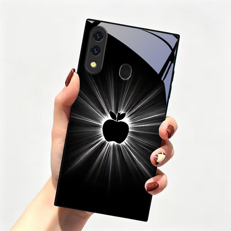 Фрукт пробуждения Черный Стеклянный Чехол Для Телефона Для Samsung A30 A31 A32 A33 A34 A35 A42 A20 A25 A26 A51 A56 A54 A72 A73 A70 Чехол