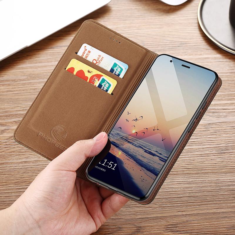 Чехол-книжка из натуральной кожи с узором под ящерицу для Tecno Spark 8 8C 9 10 10C 20 30 30C 40 40C Pro Plus 4G 5G, защитный от царапин