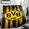 1PC BVB Print Flannel Blanket, High quality All Seasons, Home Decor, Warmth and Comfort, Perfect for Christmas Gifts