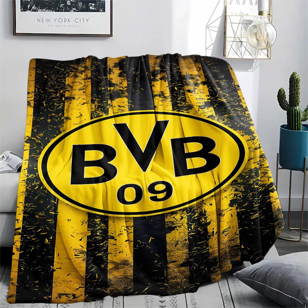 1PC BVB Print Flannel Blanket, High quality All Seasons, Home Decor, Warmth and Comfort, Perfect for Christmas Gifts