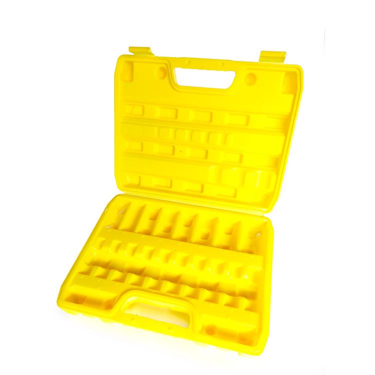 Portable Large Tool and Sleeve Storage Box with Extended Sleeve Head for Car and Home Use