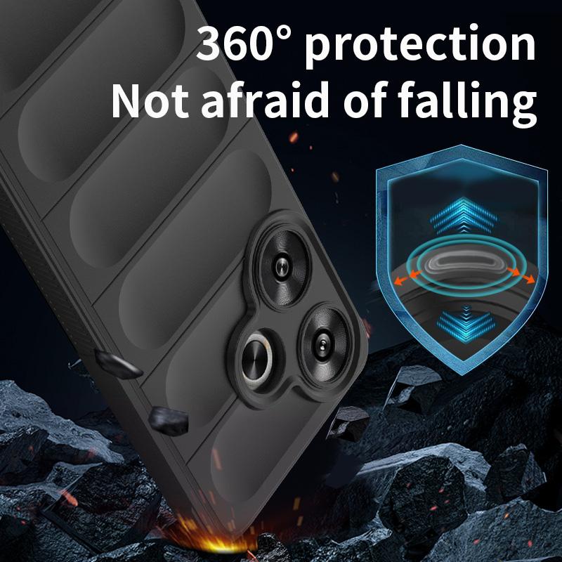 Skin Feeling Flexible Silicone Case for Xiaomi Poco F6 Pro F5 5G X6 X5 M6 Pro M5 4G Protective Cover Shockproof Fundas Coque