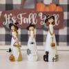Exquisite Resin Witch Statue Resin Crafts Witch Ghost Ornaments  Halloween Crafts