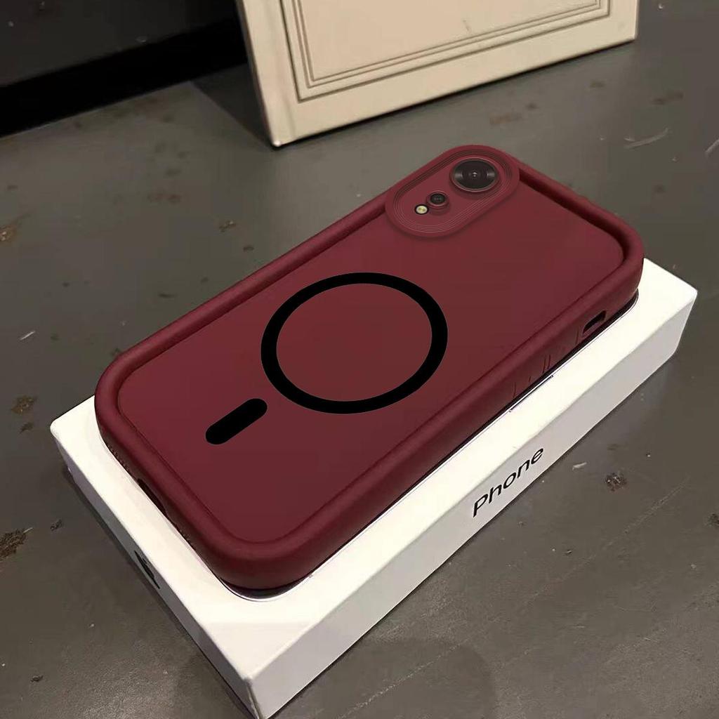 Мягкий чехол из ТПУ цвета Моранди для OPPO A60, A58 4G, A38 4G, A18 4G. Железное кольцо для магнитных аксессуаров. Ударопрочная крышка