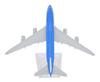 TANG DYNASTY 16cm KLM Royal Dutch Airlines B747 Alloy Airplane Model Toy 1/400