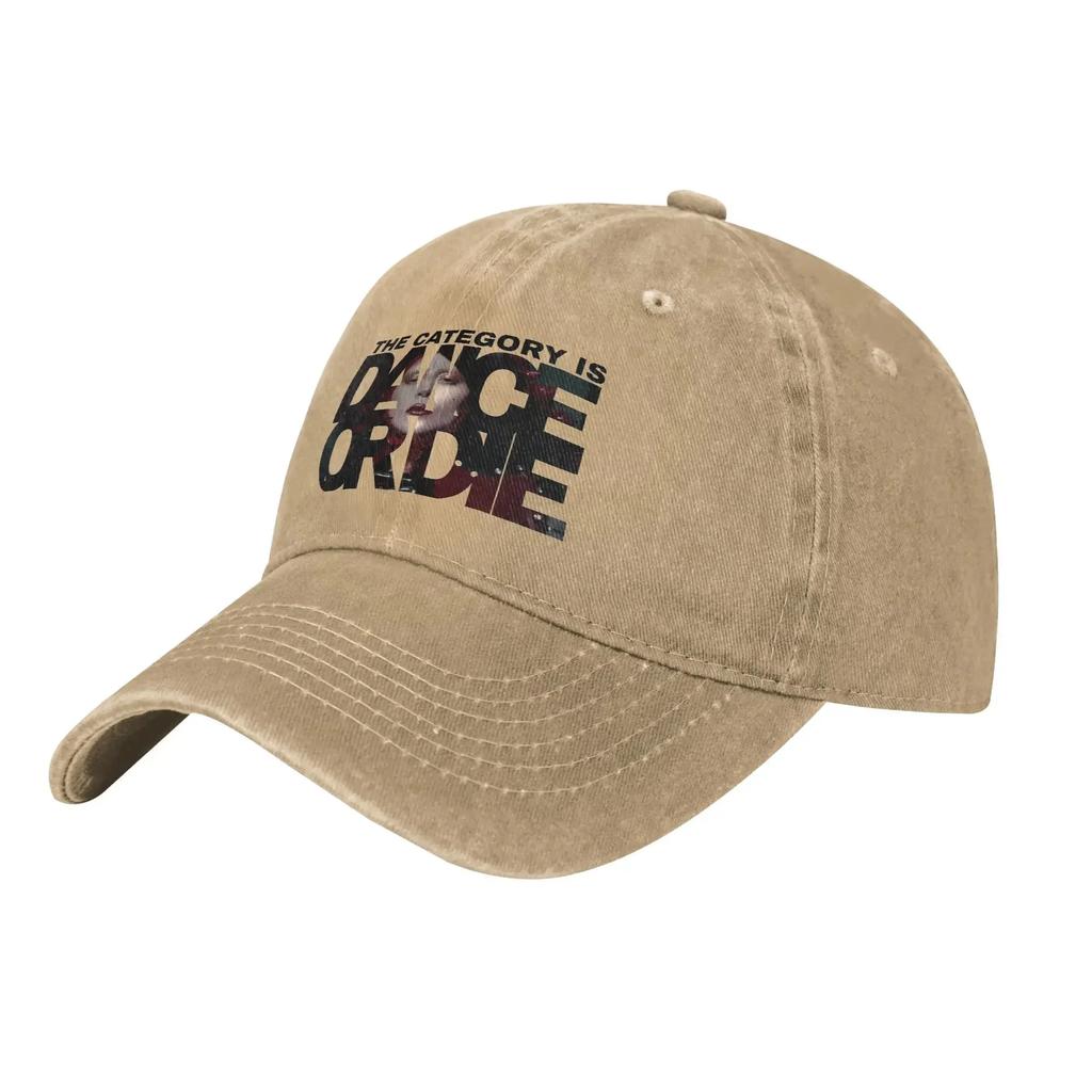 LADY GAGA Dance or Die Baseball Cap Classic Distressed Cotton Headwear Unisex Outdoor Running Golf Gift Hats Cap