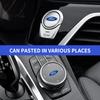 Fashion Car Button Switch Decorative Sticker For Ford Focus2 MK2 3 4 MK3 MK4 ST Mondeo Festiva Fusion Suit Fiesta Mustang Ranger