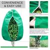 Plant Cold Proof Cover Freeze Protection Cover with Zipper Drawstring Breathable Frost