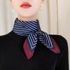 Accessories Silk Scarf Headband French Printed Scarf Korean Style Scarves Silk Scarf Female Shawl