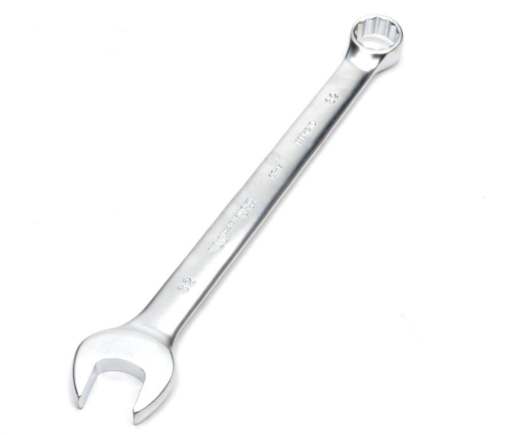 Extra long open-end wrench 32mm length 431mm ASME B107.9M Waryński standard