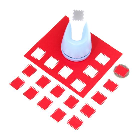 Прямоугольный штамп-пуансон для рукоделия в виде почтовой марки, инструмент для тиснения для скрапбукинга, изготовления открыток своими руками, простой в использовании бумажный пуансон