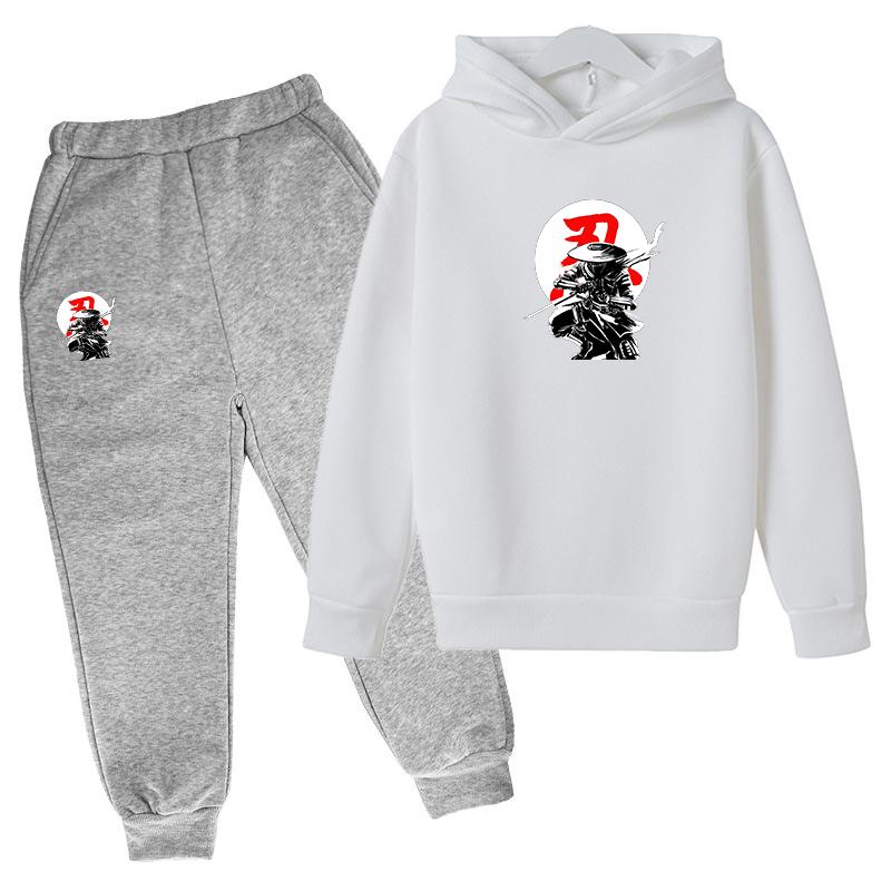 Одежда для девочек с принтом ниндзя для детей от 1 до 12 лет, комплект из двух предметов одежды для девочек-подростков, костюм для девочек