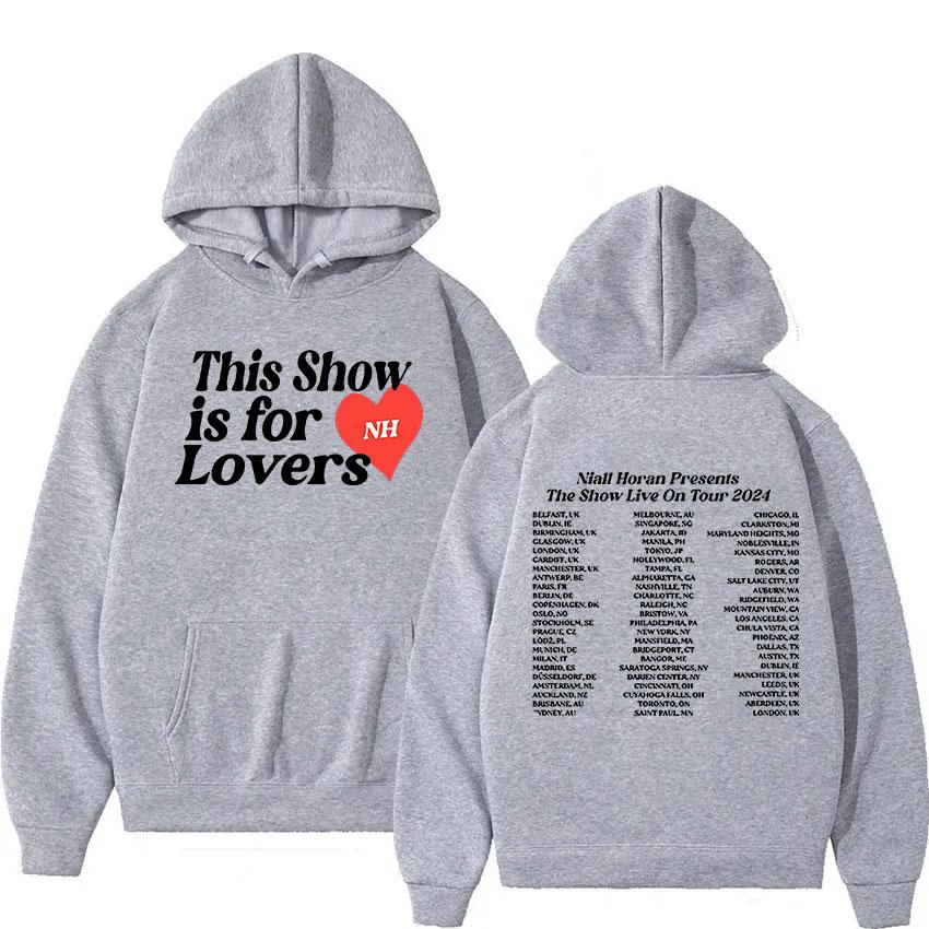 Niall Horan The Show Live on Tour Men's hoodie Casual High-quality Fashion Album Printed Hoodie