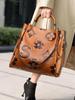 High-End Retro Large Capacity Women's Shoulder Tote & Mother-Child Handbag