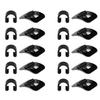 5/10set Bike Cable Base Guide Portable Bike Cable Base Guide Clamps Bicycles Brake Cable Line Fixed Base Durable