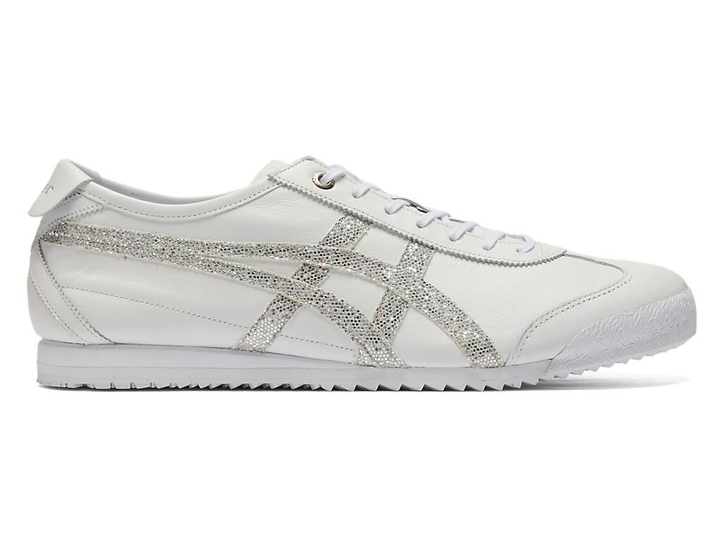 1183C345-100 Onitsuka Tiger Mexico 66 SD Белый Чистое Серебро (Мужской)