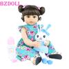 BZDOLL 55 см силиконовая кукла Reborn всего тела для девочек, принцесса для малышей, новорожденный Bebe Boneca, подарок на день рождения, популярная игрушка для игры в ванну