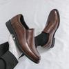 Fashion New Trend Men Leather Loafers Soft Soled Casual Shoes Outdoor Walking Shoes Comfortable Slip On Flats Driving Footwear Moccasins