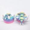 3D Printed Dragon Collectible Mini Egg with Articulated Dragon Inside Colorful Animal Miniature Fidget Toy Desktop Figurine for Home Office Decor