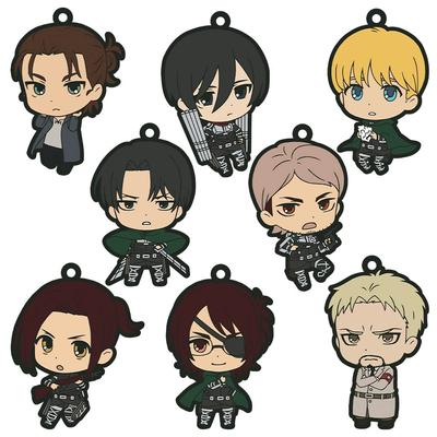 Коллекция резиновых ремешков Attack on Titan, том 3 (BOX)