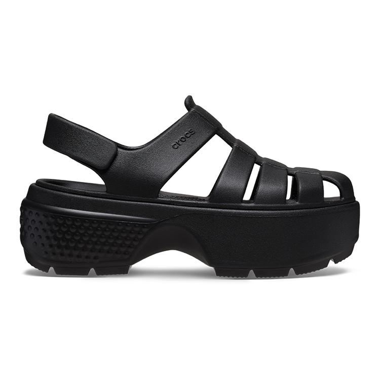 Crocs Сандалии Stomp Fisherman 'Черные' Женские 209938-001
