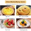 Reusable  Aluminum Egg Tart Molds Cookie Pudding Jellies Mould Mooncake Mold Pastry Tools Baking Accessories Kitchen Tools