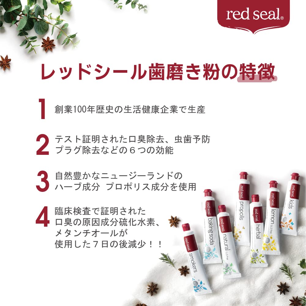 Зубная паста Red Seal с прополисом 160 г (Набор: 1 банка + 1 банка)