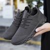 Ultra-Lightweight Mens Lace-up Sneakers - Breathable, Shock-Absorbing, Workout, and Gym - Comfortable, Stylish, and Durable Athletic Shoes