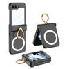 For Z Flip6 Scratch Resistant Smartphone Shell Magnetic Case With Hinge Guard, Full Body Sleeve, Integrated Screen Cover