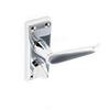 Chrome Flat Privacy Handles (1 Pair)